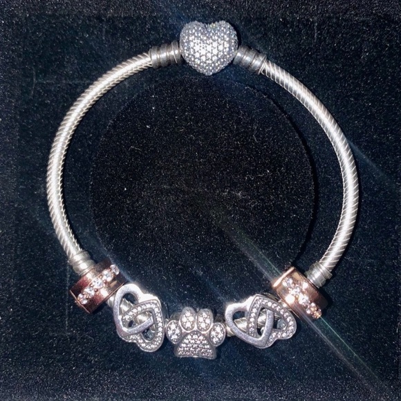 Pandora bracelet make me an offer 17 cm - Picture 3 of 14